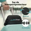 FLOWZOOM DREAM Coussin de voyage avec soutien latéral, noir Voir les images du produit 7