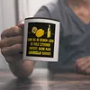 Kaffeebecher in schwarz mit Spruch Mach Limoncello aus Produktbild-Vorschau 6