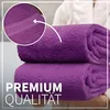 Duschtuch 500gsm Lila 70 X 140 CM (2er Pack) Produktbild-Vorschau 4