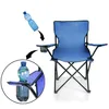 BigDean Faltstuhl BLAU Campingstuhl Anglerstuhl mit Produktbild-Vorschau 5