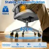 NAIZY Ergonomischer Bürostuhl Grau, Schreibtischstuhl mit Produktbild-Vorschau 6