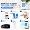 ZENET ZET-483 Climatiseur Mobile: Rafraichisseur d'Air Voir les images du produit 8