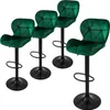 ML-Design 4er Set Barhocker Tresenhocker 360° drehbar, Produktbild-Vorschau 1
