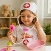 Malplay Arzt-Set mit Schürze Spielzeug Doktor Stethoskop Produktbild-Vorschau 4