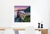 MuchoWow® Poster Blick auf beleuchtete Häuser und das Meer Produktbild-Vorschau 5