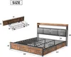 Letto 180x200 cm con rete a doghe, LED, 4 cassetti, per Anteprima dell’immagine prodotto 4