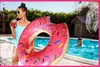 Kuketo | Plavecký kruh Donut 120 cm - XXL nafukovací Náhled obrázku produktu 2