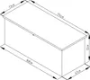 Gartenbox G21 Denver 770 L, anthrazitfarbenes Metall Produktbild-Vorschau 5