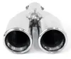 AMiO 01308 Auspuffblende Endrohr Blende Ø61mm Ø74(x2)mm Produktbild-Vorschau 5