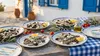 Teller, mediterran mit Sardinen-Motiv | Maritime Produktbild-Vorschau 4