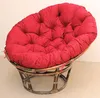 Rattan Papasan Sessel inkl. hochwertigen Polster , D 110 cm Produktbild-Vorschau 1