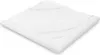 A white mattress protector folded and lying on a white background. Produktbild-Vorschau
