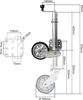 Stützrad 500KG TD60V 200x50 erhöhte Tragfähigkeit inkl. Produktbild-Vorschau 7