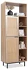 COSTWAY Sideboard, Küchenschrank mit 2 Rattantüren & 5 Produktbild-Vorschau 1