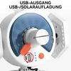 LED-Solar-Campinglampe mit Fernbedienung, Powerbank & USB, Produktbild-Vorschau 2