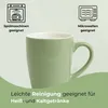 Kaffeetassen 4er Set aus Keramik 340ml, Teetassen in Produktbild-Vorschau 3