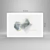 Poster - Poster ohne Rahmen - Aquarell Flecken Gold - Produktbild-Vorschau 4