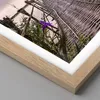 Gerahmtes Poster - Rahmen in heller Eiche - Brücke See Produktbild-Vorschau 2