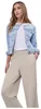 Pantaloni STREET ONE 380683 Culotte HW Jersey da Donna Anteprima dell’immagine prodotto 4
