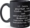 Mr. & Mrs. Panda Kaffeebecher Spruch 92. Geburtstag - Produktbild-Vorschau 2