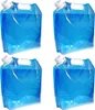 5l Faltbarer Wasserbehälter 4er-Pack Bpa-freier faltbarer Produktbild-Vorschau 1