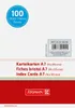 The image shows the packaging of index cards with product information and branding. Produktbild-Vorschau