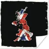 MuchoWow® Poster Illustration der britischen Flagge in Form Produktbild-Vorschau 1