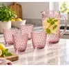 Set von Bormioli Rocco Slot lila Glas Becher geprägt 290 ml Produktbild-Vorschau 4