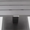 DEGAMO Stehtisch Lifttisch LAVAL 75x75cm, Aluminium Produktbild-Vorschau 6
