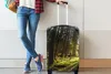 MuchoWow® Koffer Handgepäck Trolley Rollkoffer Kleine Produktbild-Vorschau 5