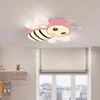 LED Deckenleuchte Kinderzimmer, Bienen-Design, dimmbar mit Produktbild-Vorschau 1