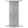 vidaXL Pied de haut-parleur 2 pcs. Gris béton 30x30x60 cm Voir les images du produit 4