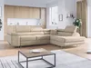 Ecksofa L-Form Couch mit Schlaffunktion und Verstellbare Produktbild-Vorschau 1