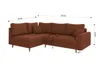 S-STYLE MÖBEL - Kai - Ecksofa mit Schlaffunktion und Hocker Produktbild-Vorschau 10