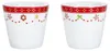 2x Teelichthalter Weihnachtstraum H 5,1cm Stabkerzen Produktbild-Vorschau 2
