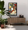 Poster - Canvas - Leinwand - 29,7 cm x 42 cm - Mädchen Produktbild-Vorschau 2