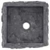 vidaXL Lavabo Gris 30x30x13 cm Marbre Voir les images du produit 11