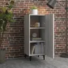 vidaXL Příborník Grey Sonoma 34,5x34x90 cm výrobek ze dřeva Náhled obrázku produktu 3