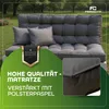 Hollywoodschaukel Auflage 180x50 cm, 3-Sitzer, dick Produktbild-Vorschau 4