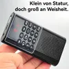 Taschenradio FM/UKW, Digital Radio Klein mit Rekorder, Produktbild-Vorschau 6