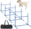 LZQ 4er Set Agility Hürdenset für Hunde, Agility Produktbild-Vorschau 1
