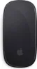 A top-down view of a black Apple Magic Mouse 2 on a white background. Produktbild-Vorschau