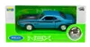Welly 1970 Dodge Challenger T/A Blue 1:34-1:39 Die Cast Náhľad obrázku produktu 5
