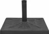 vidaXL Stojan na slunečník Resin Square Black 19 kg Náhled obrázku produktu 1