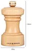 Cole & Mason Hoxton Buche natur Salzmühle 10.4 cm Produktbild-Vorschau 5