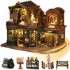DIY-Miniatur-Puppenhaus-Bausatz, Puppenhaus-Bausatz aus Produktbild-Vorschau 1