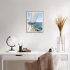 Gerahmtes Poster - Rahmen in heller Eiche - Meer Kreuzfahrt Produktbild-Vorschau 6