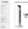 Ventilateur colonne 90 cm - blanc Voir les images du produit 6