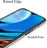 Close-up of a clear phone case on a white background, highlighting its features. Produktbild-Vorschau