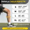 CAMBIVO Polpaccera Compressione Uomo Donna, Gradiente Anteprima dell’immagine prodotto 6